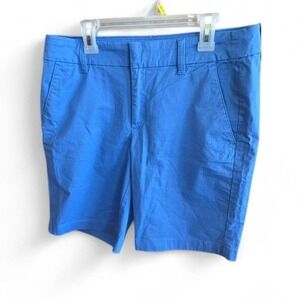 J.Crew Women's Blue Cotton Shorts Size 4